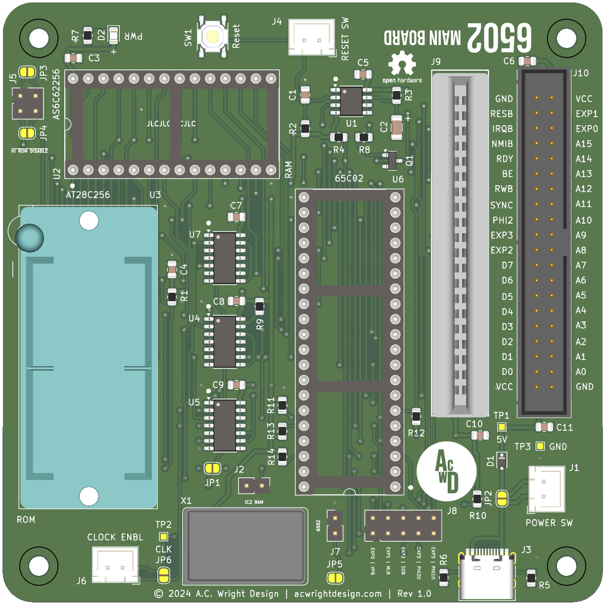 6502 Main Board